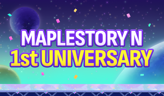 MapleStory N 1st Universary